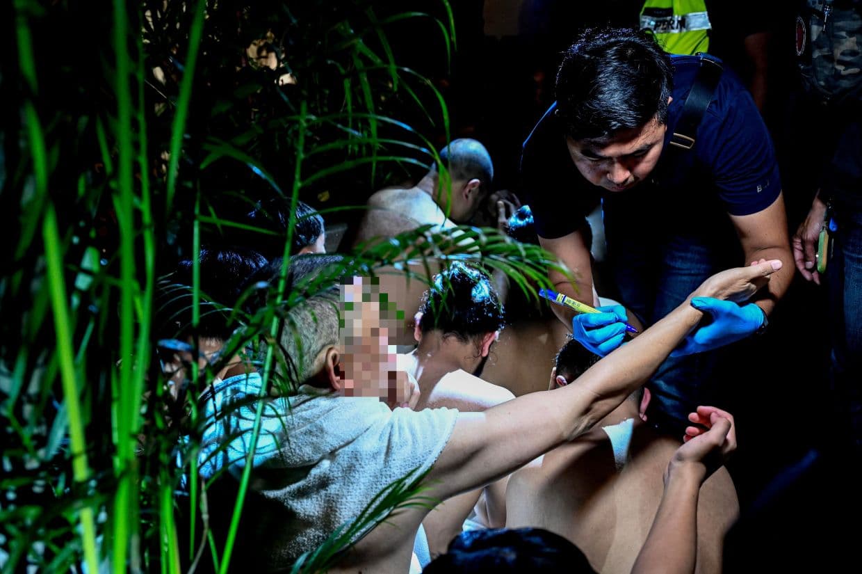 Caught with their pants down: Prosecutor, surgeon among 201 detained at &#039;men only&#039; vice raid