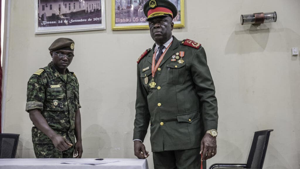 Guinea-Bissau general sworn in as transitional president following coup