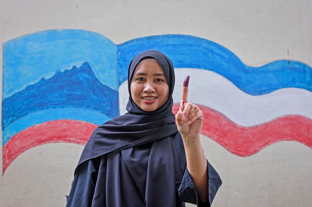 Sabah election turnout hits 51pc by 2pm, trailing 2020 pace