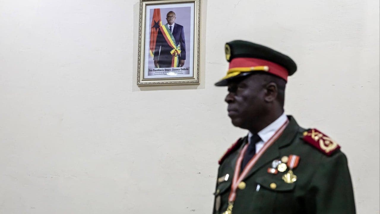 President leaves Guinea-Bissau as general takes power after coup