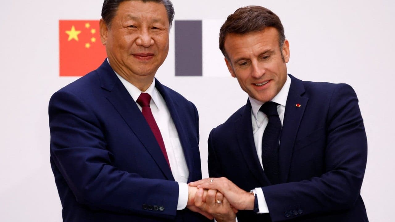 Macron wants ties based on Europe being ‘a major partner of China’, source says