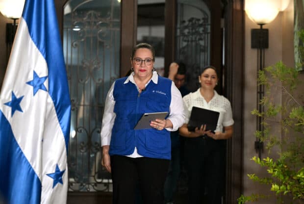 Honduran ruling party candidate says Trump interfering in election