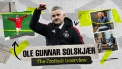 Speaking backwards and a manager at 13 - the Solskjaer story
