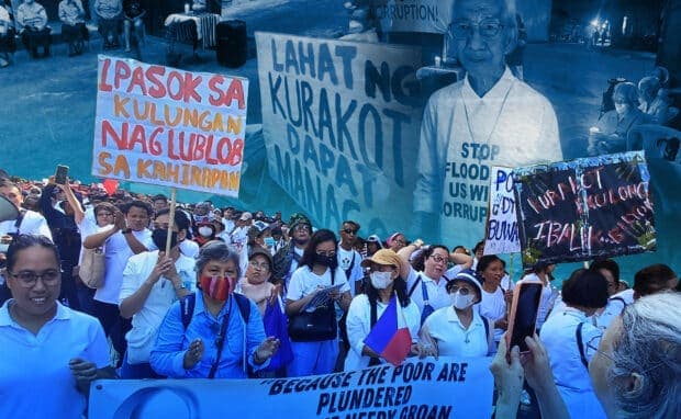 Nuns carry on fight vs corruption since Sept. 21