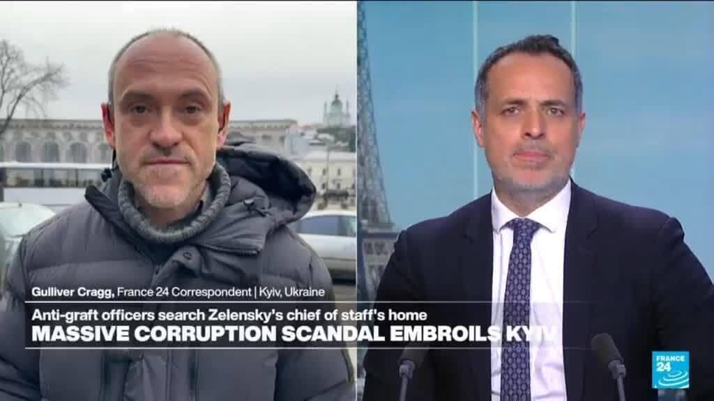 Anti-graft officers search Zelensky's chief of staff's home