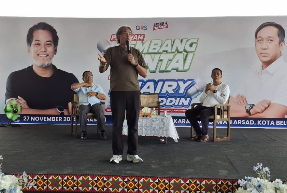 Khairy campaigns for GRS in Sabah despite Umno reconciliation reports