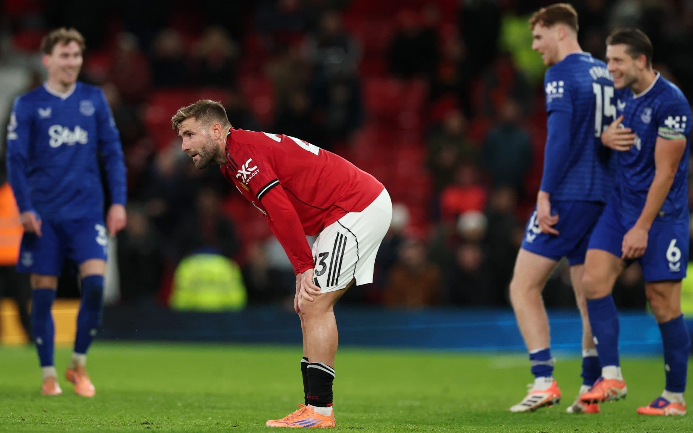 A slap in the face: Dismal defeat by 10-man Everton makes mockery of Man Utd โrevivalโ