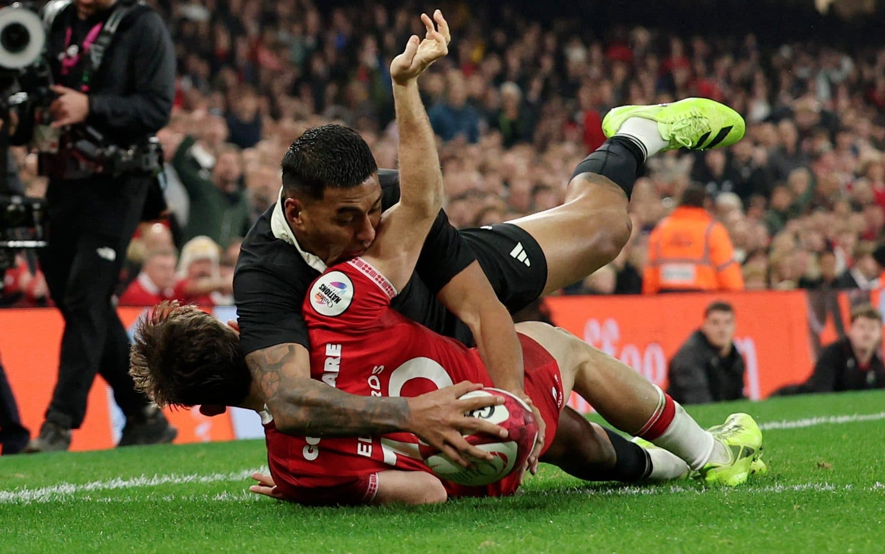 Spirited Wales show promise despite 34th consecutive defeat by All Blacks